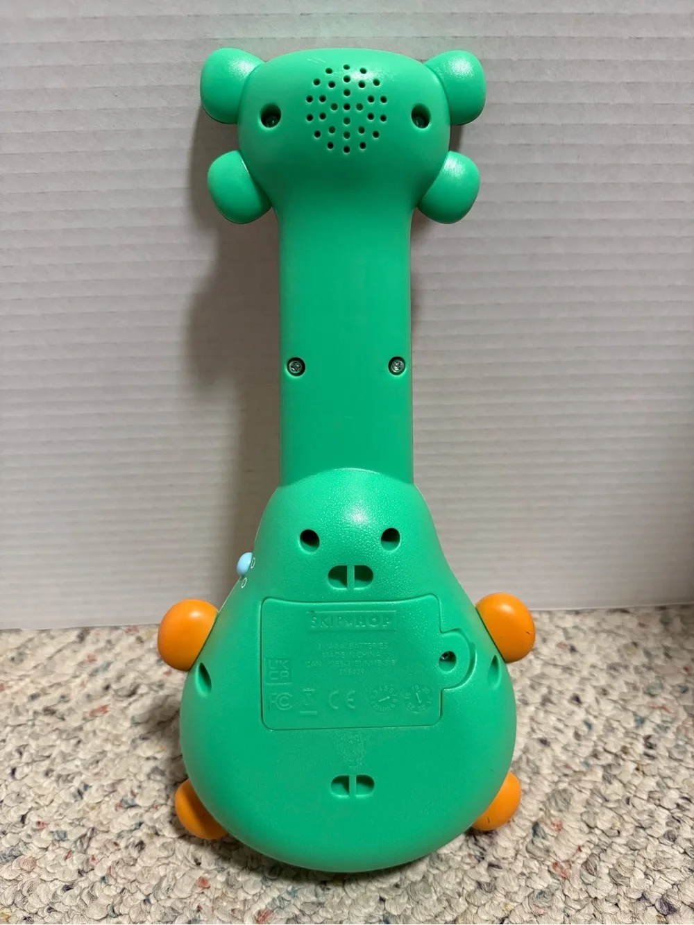Skip Hop Avocado Guitar, Infant Learning Toy-tested